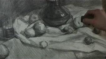 画苹果素描的教学视频,跟随教学视频轻松掌握绘画技巧